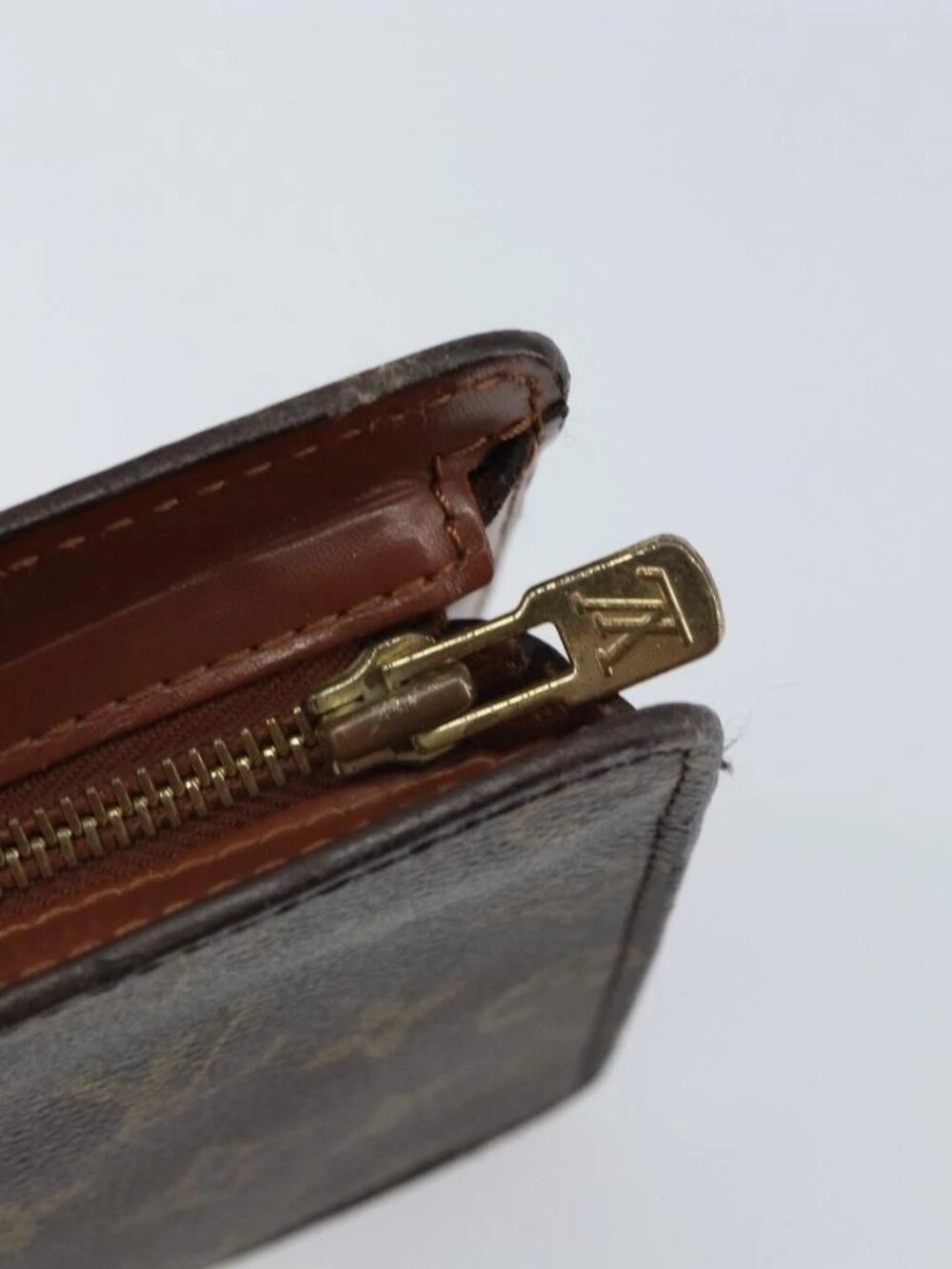 LOUIS VUITTON Monogram Pochette Homme Clutch Bag M51795 LV Auth bs32262 - Picture 9 of 16